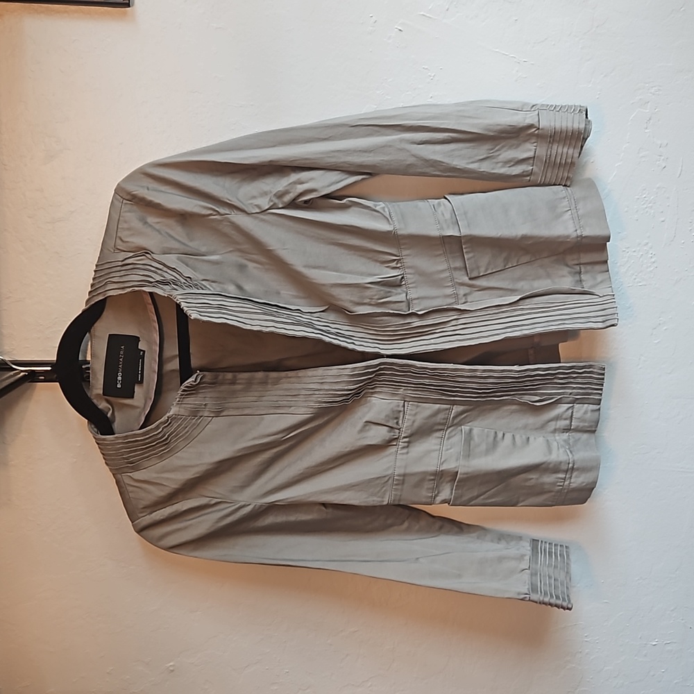 BCBG Maxazria XS Grey Jacket